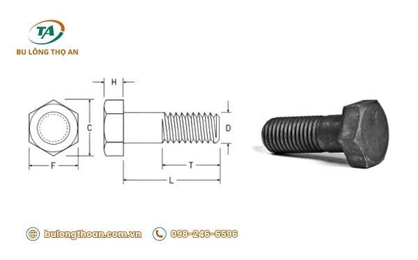 Cấu tạo của bulong A325M
