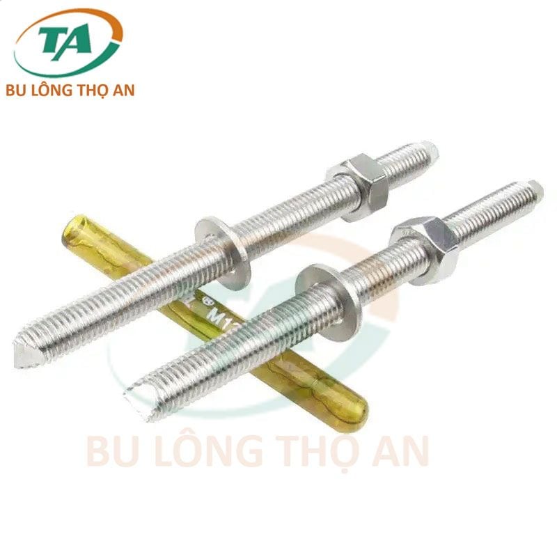 Bu lông hóa chất Inox 304 nhập khẩu chất lượng cao, giá rẻ, uy tín