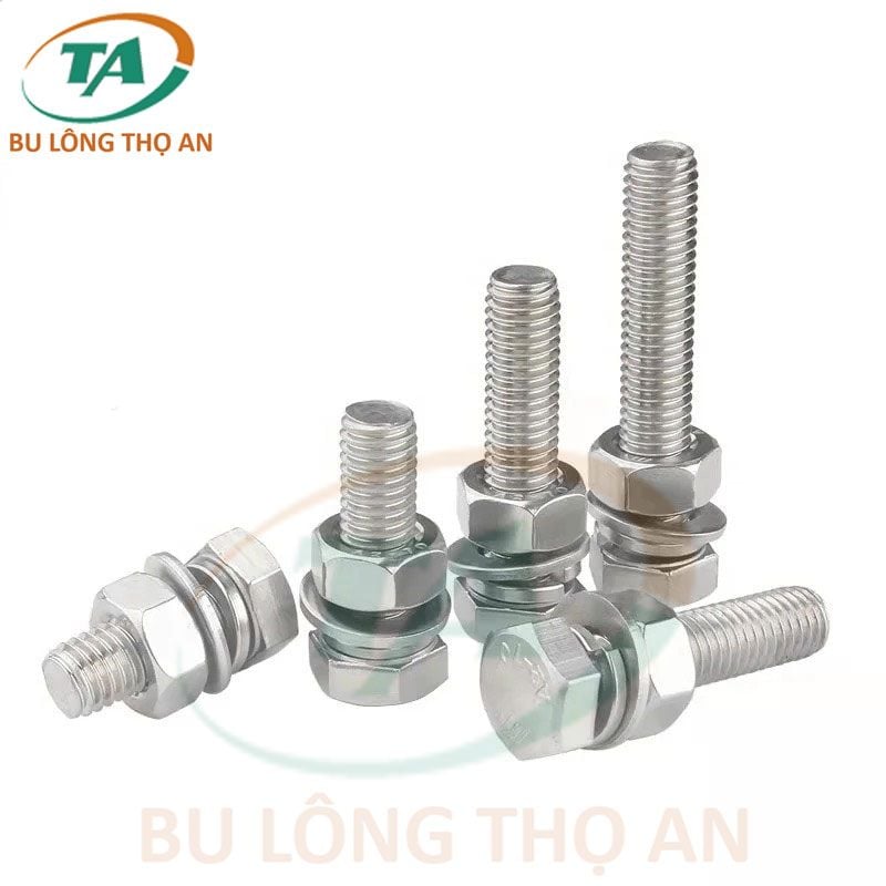 Bu lông Inox 304 chính hãng, chất lượng cao, báo giá chi tiết