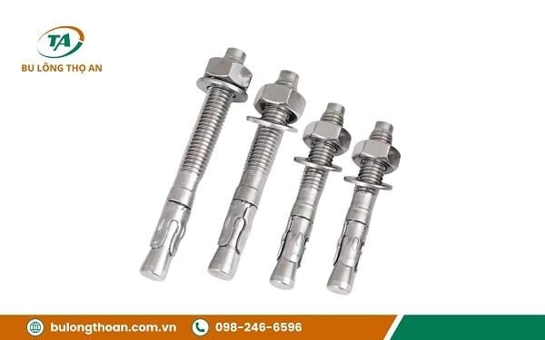 Bu lông nở 3 cánh Inox 304