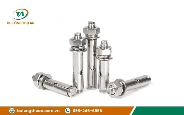 Cấu tạo của bu lông nở Inox 316