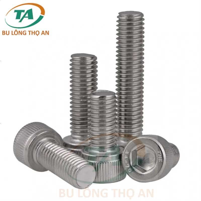 DIN 912 Bu lông lục giác chìm đầu trụ Inox 201, 304, 316