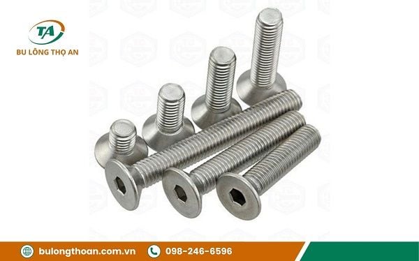 Chất liệu sản xuất bu lông lục giác