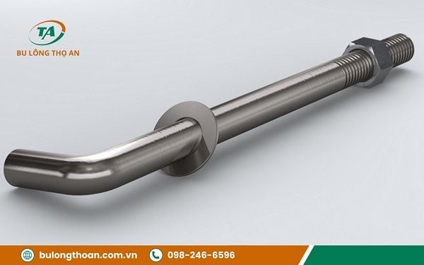 Bulong neo móng chữ L thép không gỉ