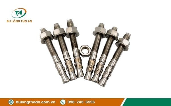 Ưu điểm của tắc kê nở ( bu lông nở )