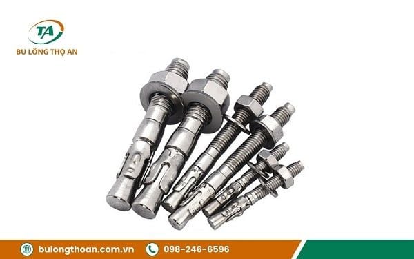 Ưu điểm vượt trội của bu lông nở (tắc kê nở) Inox 201