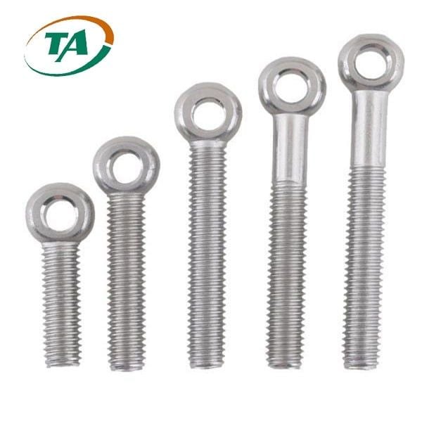 Bu lông mắt, bulong tai cẩu, bu lông móc cẩu Inox 304, 201 cao cấp, giá tốt