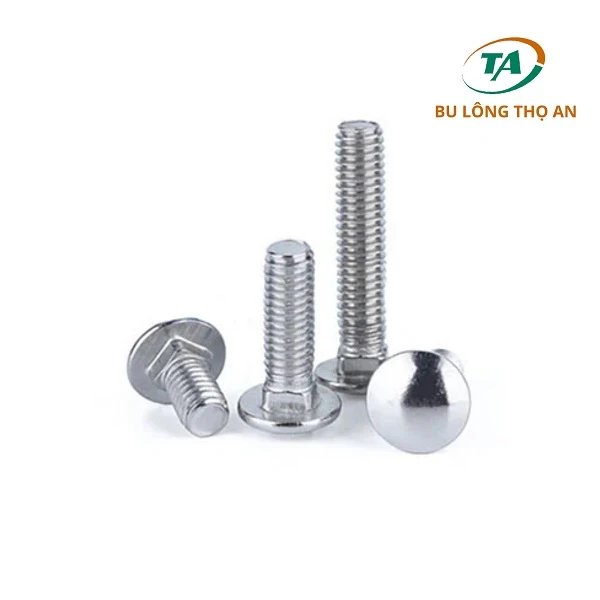 Đặc điểm nhận biết bu lông đầu tròn cổ vuông