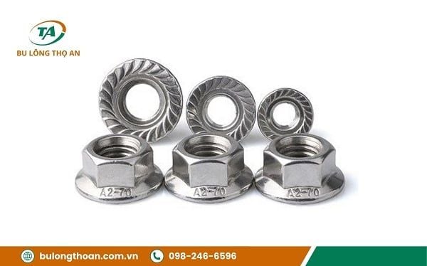 Đai ốc lục giác Inox 304