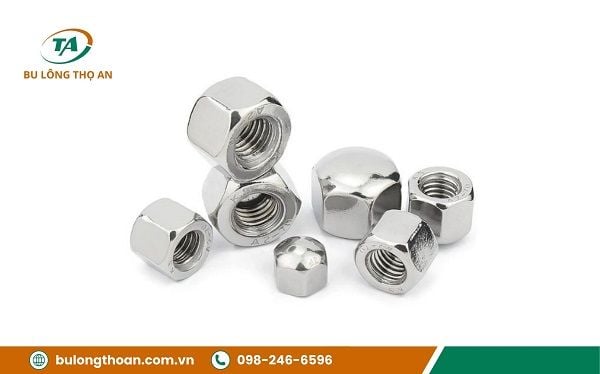 Đai ốc lục giác Inox 304