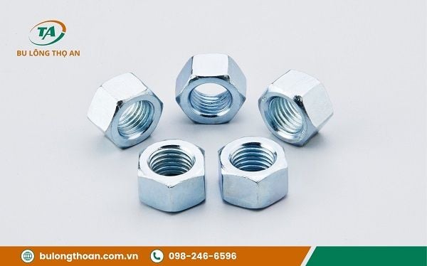 Đặc điểm hình dáng của đai ốc lục giác