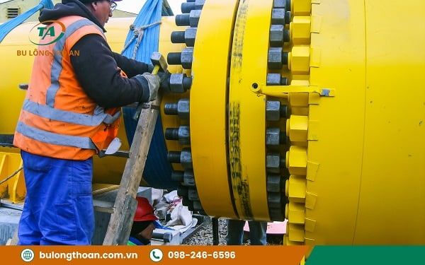 Ứng dụng của đai ốc ( ê cu ) lục giác