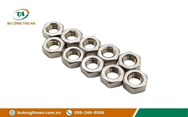 Thông số kỹ thuật của đai ốc M10