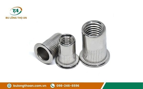 Đai ốc - ê cu rút thân tròn