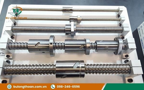 Nguyên lý hoạt động của đai ốc vít me