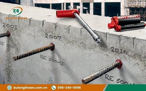 keo-cay-thep-hilti__7__grande Ưu điểm của hóa chất cấy thép Hilti