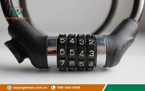 Thế nào là khóa dây cáp - khóa dây cáp xe