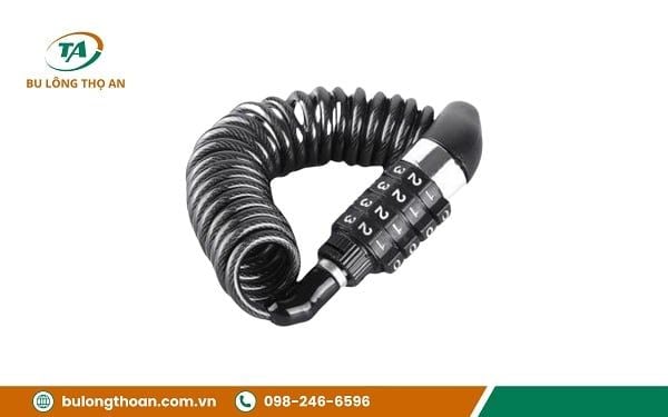 Tất cả các loại khóa dây cáp chống trộm - Cáp khóa xe sử dụng mã số