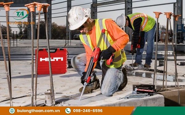 Tại sao nên sử dụng dịch vụ khoan cấy bu lông