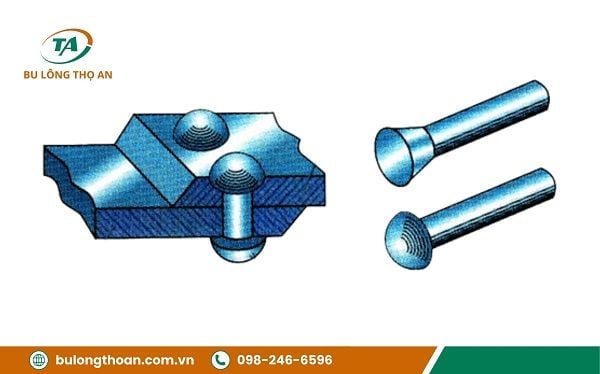 Mối ghép ren đinh tán