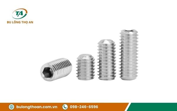 Thông số kỹ thuật của sản phẩm ốc lục giác chìm