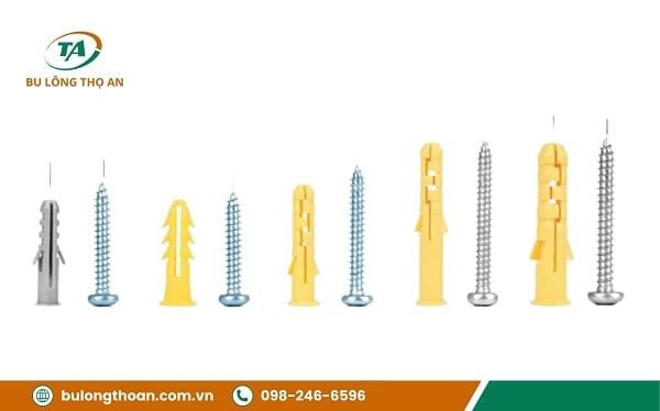 Ưu điểm của tắc kê nở nhựa