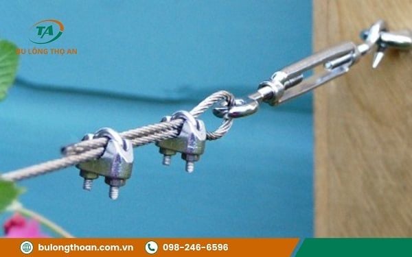 Ứng dụng phổ biến của tăng đơ inox