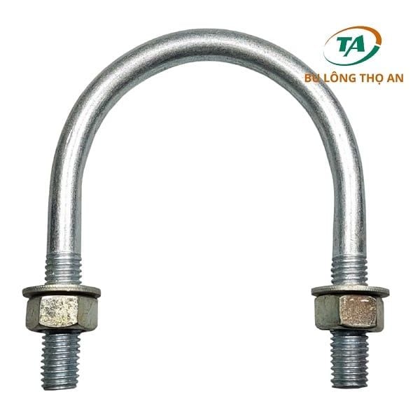 Ubolt mạ kẽm - Cùm U thép mạ chống ăn mòn hiệu quả