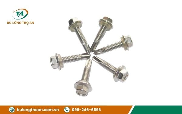 Kích thước của vít bắn tôn 7cm