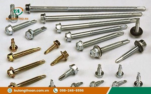 Ứng dụng phổ biến của vít bắn tôn 7cm