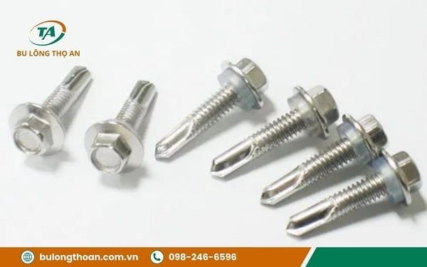 Ứng dụng của vít bắn tôn đầu lục giác