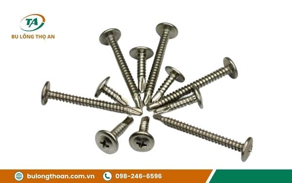 Ưu điểm nổi bật của vít tự khoan