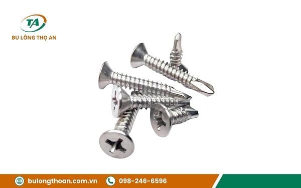 Ứng dụng của vít tự khoan