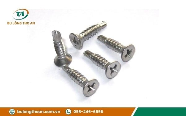 Đặc điểm nổi bật của vít tự khoan đầu chìm