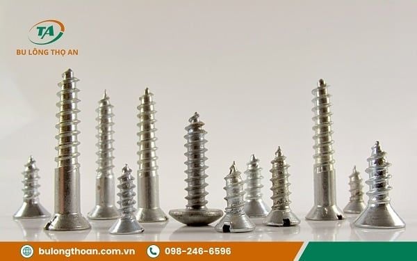 Vít tự khoan đầu chìm mạ kẽm