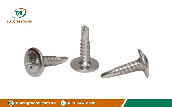 Đặc điểm cấu tạo của vít tự khoan đầu dù