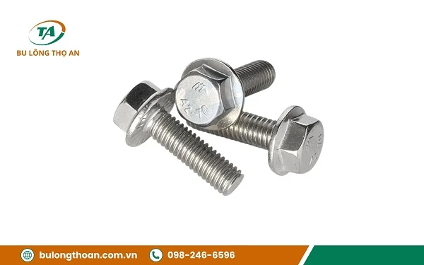 Tổng hợp các loại bu lông liền long đen phổ biến