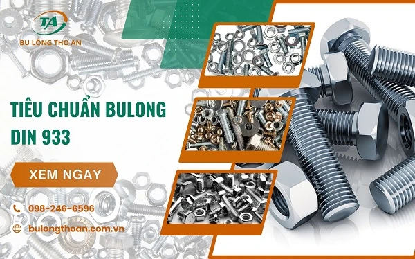 Tiêu chuẩn bulong DIN 933